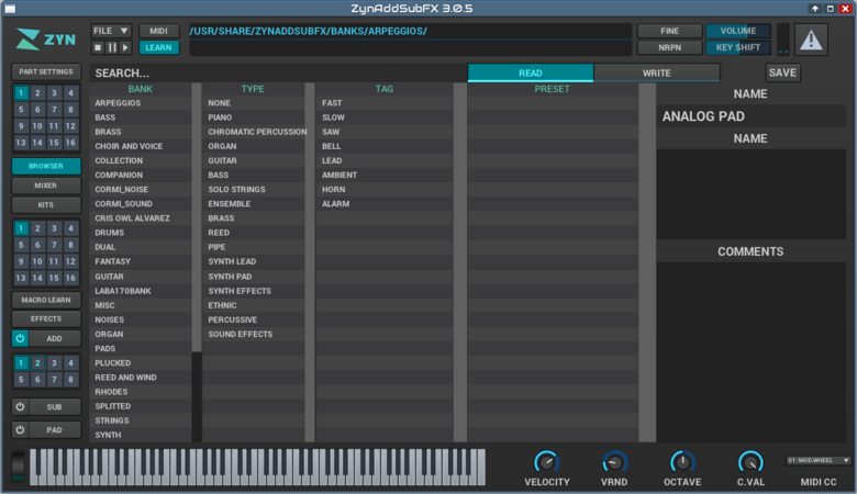 Engines - ZynthianWiki